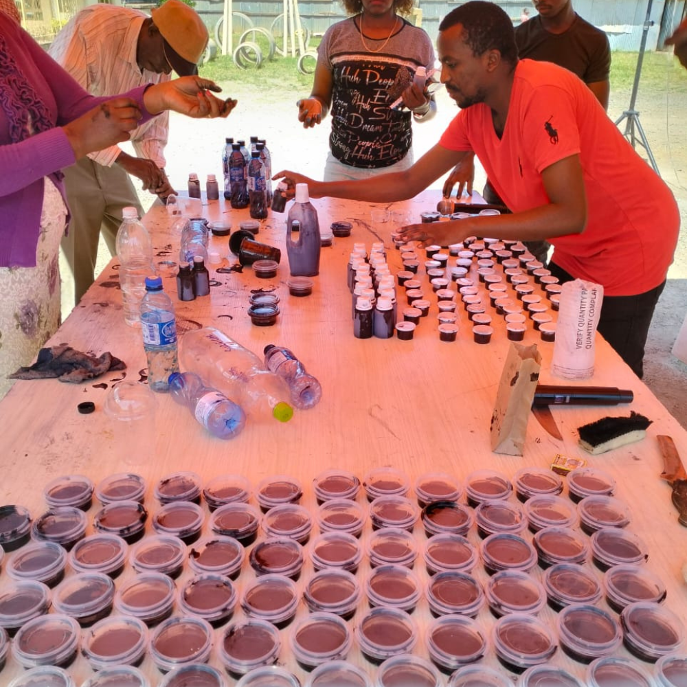 Shoe Polish Cottage Industry Training